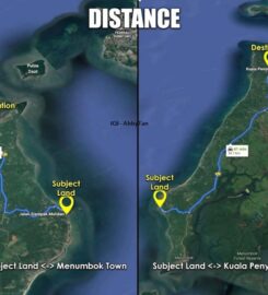 For SELL | Seafront Beach Land | Menumbok – Kuala Penyu | Amazing Seaview