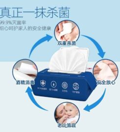 Wet tissue 酒精消毒湿巾