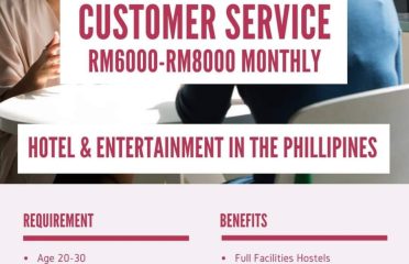 Customer Service- Hotel & Entertainment