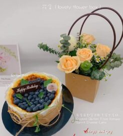 Combo Cake & Flowers