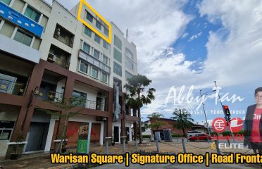 For RENT | Warisan Square | Office | Partial furnished | Road frontage