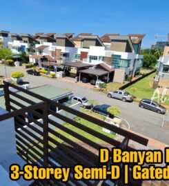 For SELL | D’Banyan Residency | 2.5 Storey Semi-D Villa | Gated & Guarded