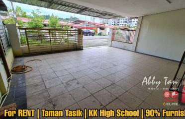 For RENT | Taman Tasik | Terrace | KK High School | Flood Free