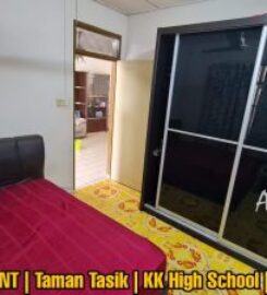 For RENT | Taman Tasik | Terrace | KK High School | Flood Free