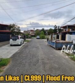 For SELL | Taman Likas | Terrace | Old House | Flood Free