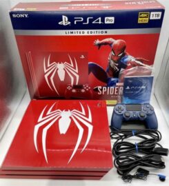 Brand New PS4 Sony PlayStation 4 Pro 1TB Marvel Spider-Man Limited Edition