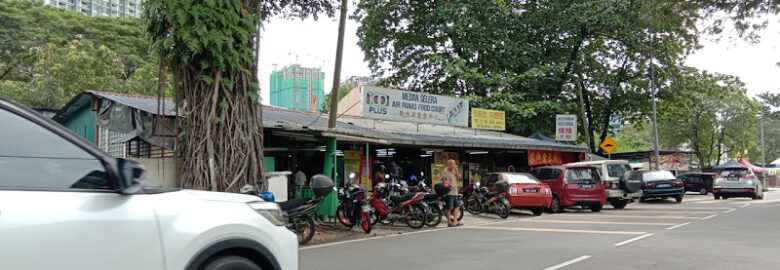 Vegetarian stall @Air Panas food court